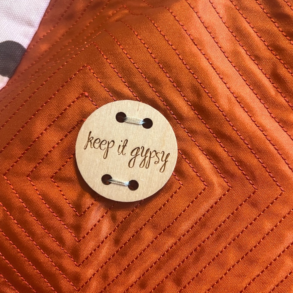 Keep It Gypsy Large Canvas Western Style Tote Bag - Picture 6 of 12